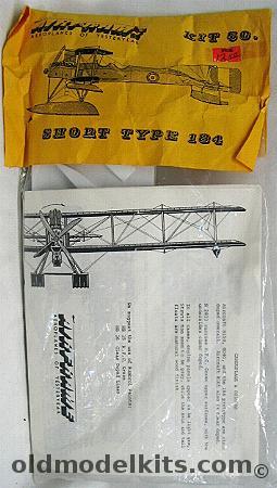 Airframe 1/72 Short Type 184 Seaplane - Bagged, 50 plastic model kit